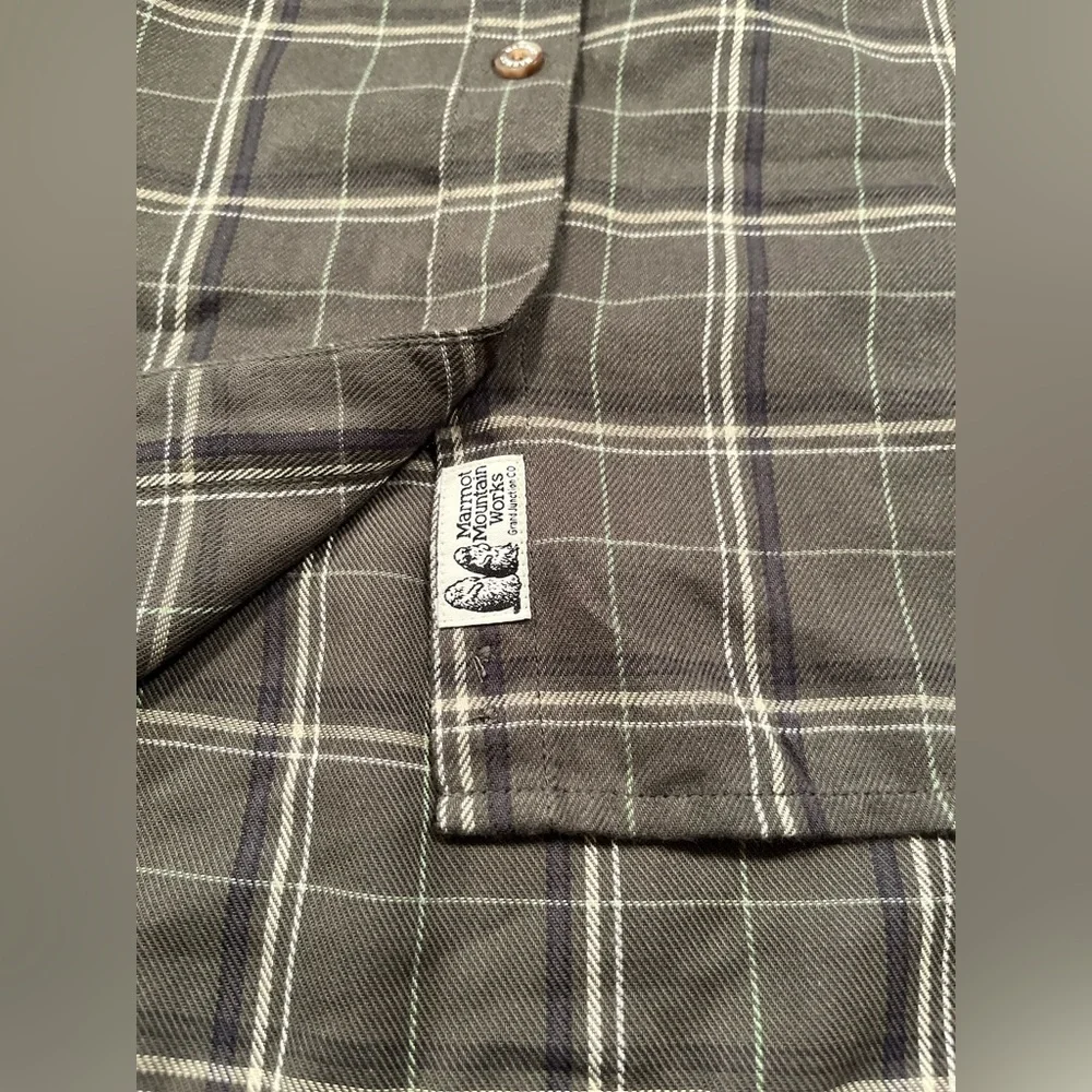 NWT Marmot Women Fairfax Boyfriend Midweight Flannel Shirt - Picture 9 of 13